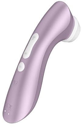 Satisfyer Pro 2+ Vibratore a onde di pressione | Succhia clitoride a onde di pressione e vibrazioni | Ricaricabile | Impermeabile (IPX7) | 2 motori potenti | Giocattoli sessuali per donne | Viola