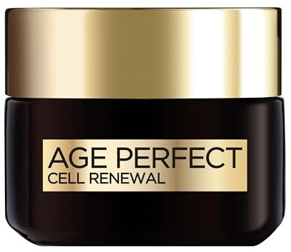 L'Oreal Paris Cell Renew Day Cream, Age Perfect Anti-Oxidant Recovery Complex Day Cream For Anti- Wrinkle, Firmness And Vitality, 50ml