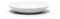 Douceur d'Intérieur, Porte-Savon (Diamètre 11.5 x 2 cm) Mambo Blanc, Grès Soft Touch