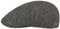 Stetson Texas Harris Tweed Flatcap - Mütze - Klassische Schirmmütze - Fischgratmuster - Handgefertigt - Herren - Herbst/Winter blau-grau 56 cm