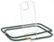 ZhinkArts - Handykette kompatibel mit iPhone 13 - Handyhülle zum Umhängen - Band/Schnur abnehmbar - Necklace - Clear - Grün