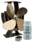 Forest Master Mini SuperFast Air Stove Fan with Fragrance Holder - Wood Burners and Log Burners - Efficient Heat Distribution and Scented Ambiance (Includes Fragrance) (Brushed Bronze)