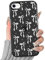 Yirlbey Transparente Coque pour iPhone 7/8/SE2020/SE2022, Aesthetic Nœuds Motif Étui Mignon Design Housse de Téléphone pour Filles, Silicone Cover Antichoc Protection Case pour iPhone SE 4,7,Noir