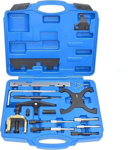 EFWEIMF Zahnriemen Werkzeug VW Motor Einstellwerzeug Arretierung Steuerzeiten Wechsel Diesel Benzin prüfwerkzeug psa montagewerkzeug für Ford 1.25 1.4 1.6 1.7 1.8 2.0 TDCI