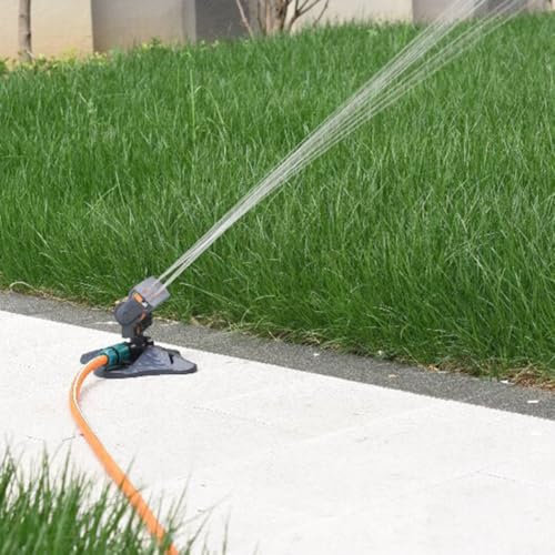 HpLive 16 Loch Viereckregner,Verstellbarer Rasensprenger für Garten und Rasen, Gartensprinkler mit Breiter Abdeckung für Außenbereich(A)