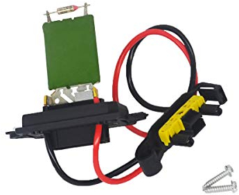 ZEALfix Resistencia del motor del soplador del calentador 7701207717 para Megane MK2 2002-2008