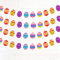 bng-bng Dekorative Ostergirlande Ostergirlande Ostereier-Girlande mit Osterei-Motiv aus Papier