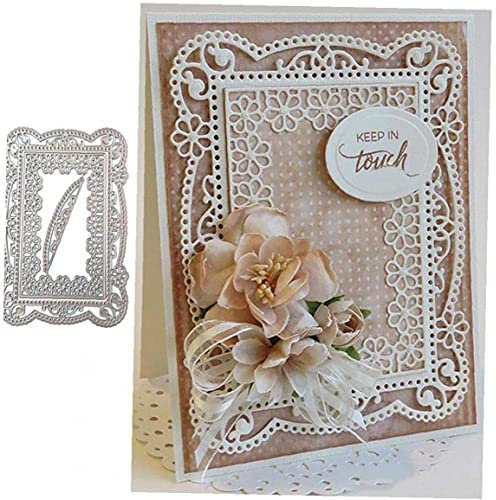 Schnürrahmen Metall Die Schnitte Quadratische Grenzüberschneidung Die Schablonen Für DIY Präge Foto Papier Scrapbooking Card Machen