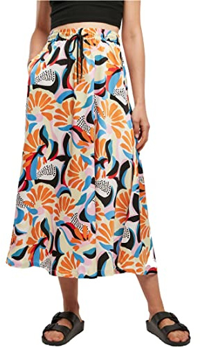 Urban Classics Damen Ladies Satin Midi Skirt