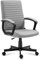 MARK ADLER Boss 2.5 Grey | Ergonomischer Bürostuhl Chefsessel Drehsessel Computerstuhl Stuhl | Gepolsterter Armlehne | Höhenverstellbar | bis 130 kg belastbar | Homeoffice Büro | Stoff | Grau