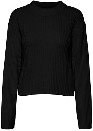 VERO MODA VMHILDE LS O-Neck Short Pullover NOOS