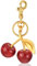 Tucnoeu Kirsch Anhänger, Taschenanhänger, Bag Charms, Taschen Anhänger - Roter Kirsch Bag Charm für Damen Handtaschen, Geldbörsen, Schlüsselanhänger, Perfektes Geschenk für Frauen