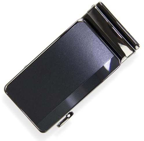 Glamexx24 Gürtelschnalle Herren Gürtel Ersatzschnalle Ratsche Automatik Gürtelschnalle Gürtel Zubehör Geeignet für Breite 35 mm Gürtel