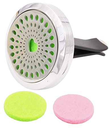 PAMINGONO Auto Parfüm Clip Diffusor Auto Dekoration Medaillon Installieren Zufällig