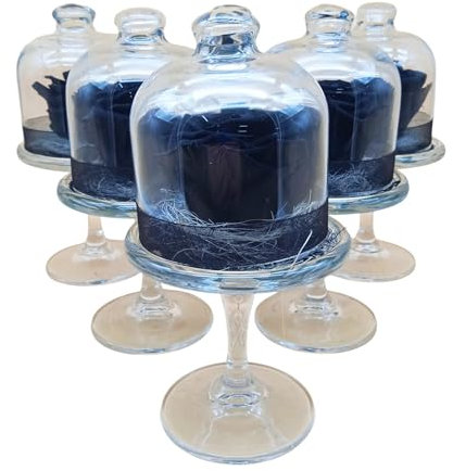 Fiore stabilizzato ROSA NERA. Cupola in vetro con base. Rosa nera eterna. Rosa eterna nera, regalo originale, compleanno, decorazioni. Realizzato da fioristi artigianali in Spagna.