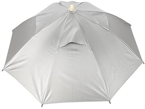 Sonnenschirm Kopf,Tbest Umbrella Regenschirm-Hut,Faltbarer Sonnenschirm Hut Outdoor Hands Schirmmütze Fischen-Hut Wasserdichter UVschutz Freiensonnenschutz Kappen Kopfbedeckung