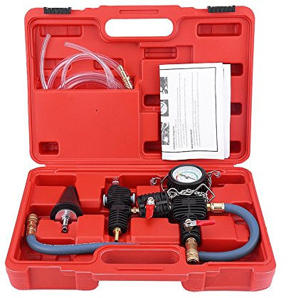 Car Radiator Coolant System Vacuum Purge Coolant Refill Tool Kit Vacuum Purge & Refill Tool Car Air Conditioning Tools Equipment