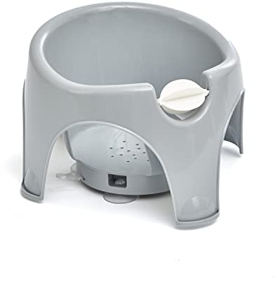 Transat - Anneau THERMOBABY de bain enfant AQUAFUN Gris - Jouet blanc