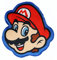 SUPER MARIO - Coussin 3D Mario - 100% Polyester - Bleu