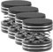 Angoily Leg Floor Protectors 4pcs Speaker Spring Pads Subwoofer Pad Subwoofer Speaker Subwoofer Stand Speaker Mounts Speaker Feet Amplifier Stand Speaker Stand 4 Piece Set Rubber Shock Absorber