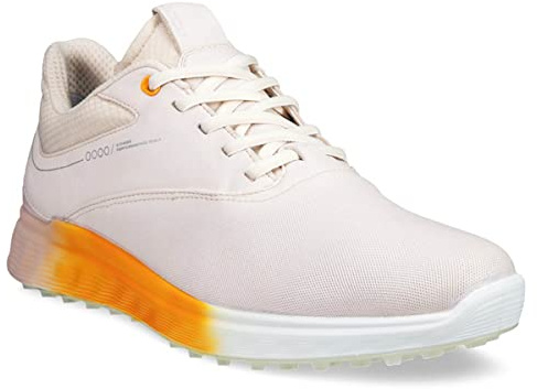ECCO Herren M S-DREI Leder wasserdichte mit atmungsfähige Golfschuhe