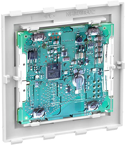 Schneider Electric Merten Wiser Smart Home Connected Taster-Modul, 2-fach, Unterputz, System Design, Artikelnummer MEG5126-6000
