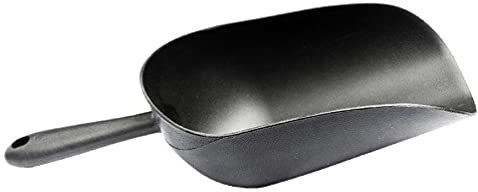 Pelle à Charbon Légère pour Barbecue - Cuillère Multifonction en Plastique - Outil de Cuisine Noir - Pratique et de Qualité
