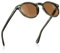 CARFIA Sonnenbrille Herren Polarisiert, Retro Rund Acetat-Rahmen, UV 400 Modebrille für Fahren und Angeln