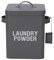 DANIEL JAMES Housewares Washing Powder Storage Tin, Laundry Powder Container with Scoop, Metal Detergent Box with Lid and Handle, Kitchen Storage Organiser, Grey
