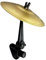 Dzqad Platillo Para Choque De Auto, Platillo Crash Para Coche, Ventilación De Platillos De Coche, Car Platillos Crash, Decoración Automotriz De Hierro, Oro