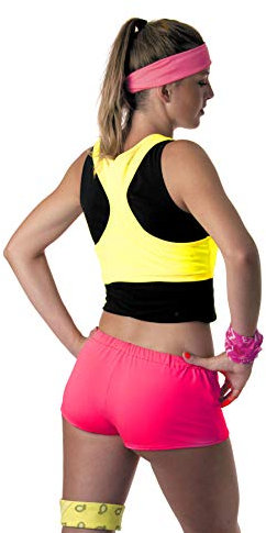 Party Pro- Mini Short, Unisex-Adult, 865140, Rose, Taille Unique
