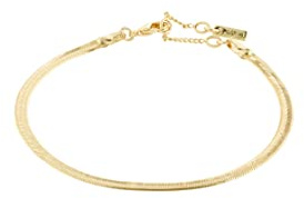 PILGRIM JOANNA Schlangenketten-Armband, flach