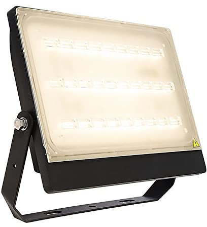 Planetitaly BRACHIUM Foco proyector LED 80 W foco orientable IP65 alta potencia 3000 K luces fachadas palacio jardín aparcamientos 8100 lm 230 V (3000 K, 80 W)