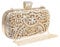 COAIMANEY Womens Sparkly Rhinestone Glitter Clutch Purse Evening Handbag Shoulder Bag for Wedding Party Prom (Gold)