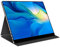 Portable Monitor Portable Monitor 15.6 Inch FHD HDR 4K Portable Laptop Monitor HDMI External Monitor with Dual Type-C Smart Cover for Laptops PC Mobile Phones ps4 Xbox Switch, Resolution 3840 x 2160 M