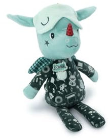 Lilliputiens - Joe ami de la nuit - Peluche phosphorescente avec pyjama magique - Stimule l’imagination et le réconfort - Poupée - Doudou - Idéal pour la sieste et la nuit - dès 6 mois - 83447