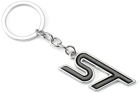 GÉNERIC Porte-clés Pendentif de Voiture, pour Ford St Focus Fiesta Ecosport Mondeo Kuga Fusion Accessoires de Voiture,A-11 * 2.3 CM