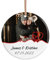 Personalisierte Weihnachtskugeln mit Foto, Weihnachtsgadgets für Paare 2023, Christbaumkugel mit Name, Personalisierte Geschenke Männer, Frauen, Paare