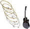 Gitarrensaiten Westerngitarre - Gitarrensaiten Akustikgitarre - 6 Stück Ersatzsaiten Für Gitarrenanfänger - Ersatz Für Gitarrenteile Für Anfänger Von Akustischen Holzgitarren