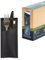 PRIME GUEST Bestecktaschen mit Serviette 85x190 mm 2-lagige Tissue-Serviette in Weiß Servietten Taschen ideal für Gastronomie und Feiern (Schwarz, 100 Stück)