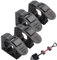 Quick-Release Rubber Clamp,4Pcs Shovel Holder,Universal Strong Load TUV ATV Van Trucks Quick Grip Clamps for Shovel Axe 1.18-1.57in Diameter
