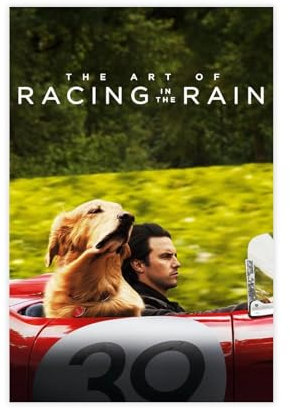 ahnld Filmposter The Art of Racing in The Rain, Leinwandposter, Wandkunst, Dekordruck, Bild, Gemälde für Wohnzimmer, Schlafzimmer, Dekoration, 20 x 30 cm