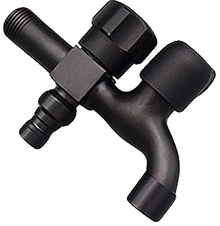 HOMSFOU Doppel-wasserabsperrventil Eckventil Ausgängen Geeignet Für Waschmaschine Boiler Spülmaschine Waschbecken Toilette Und Mehr