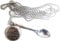 Detachable 'COCA COLA' Coke Spoon Necklace On a 24'' Stainless Steel Chain Miniature Spoon Necklace SPOONIE Necklace