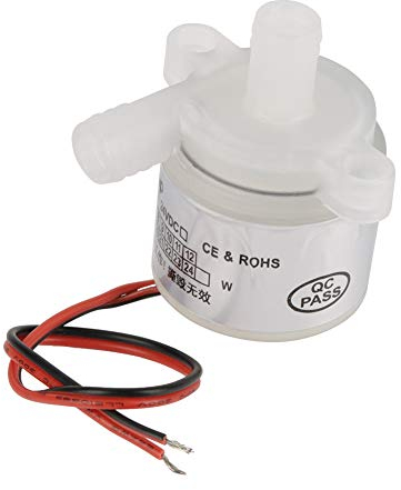 TOPINCN 1 pcs Pompe à Eau sans Brosse Ultra-Silencieux Imperméable Centrifuge Submersible 12V DC 6W pour Fish Tank Hydroponique Fontaines Étangs Aquariums