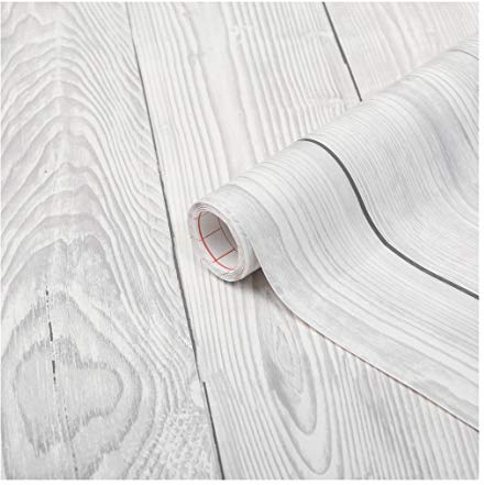 d-c-fix papier adhésif pour meuble effet bois minable Bois - film autocollant décoratif rouleau vinyle - pour cuisine, porte, table - décoration revêtement peint stickers collant - 90 cm x 2,1 m