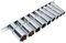 1/2 Drive Double Deep Imperial SAE AF 6 Sided Sockets 1/2 - 1 10pc Set
