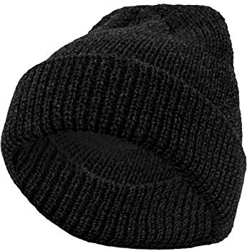 Sport Urban Classics Basic Beanie (357D) Strick Mütze Ripp Skater Unisex Winter Sommer Mützen Neu Farbe Charcoal