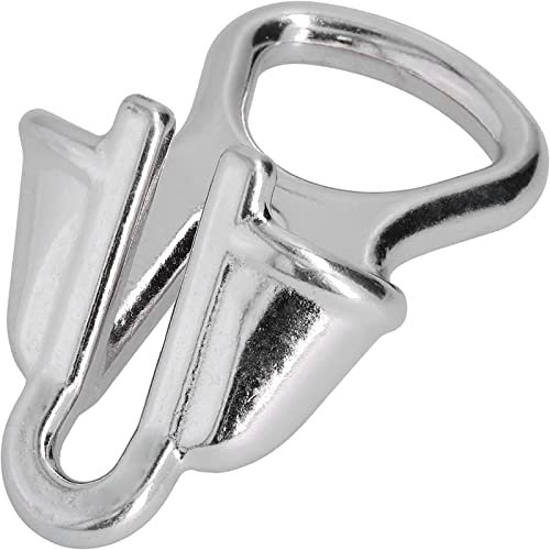 OUKENS Lucchetto per catena d'ancoraggio, per catena da 0,4-0,5 pollici Dispositivo di ormeggio per fune di blocco catena d'ancoraggio Ferramenta in acciaio inossidabile 316