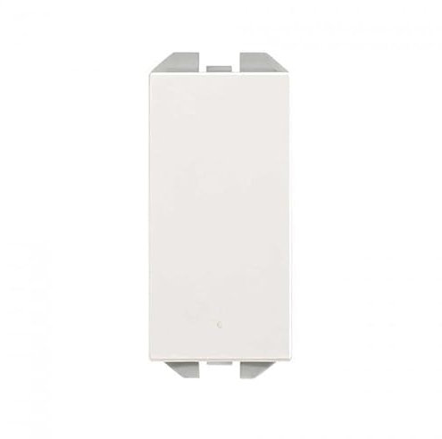 SIMON 270 | Interruptor pulsante 10 AX estrecho blanco 20001101-090